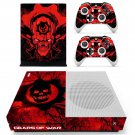 Gears of War decal skin for Xbox one S Console & Controllers
