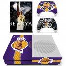Los Angeles Lakers decal skin for Xbox one S Console & Controllers