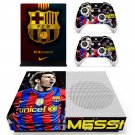 FCB Messi decal skin for Xbox one S Console & Controllers