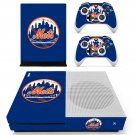 New York Mets decal skin for Xbox one S Console & Controllers