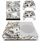 Money Abstraction decal skin for Xbox one S Console & Controllers