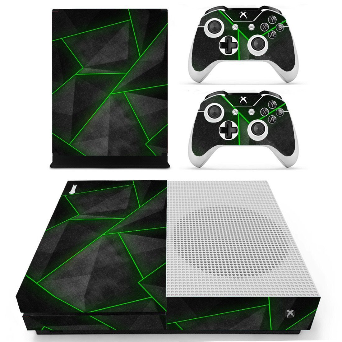 Abstraction decal skin for Xbox one S Console & Controllers