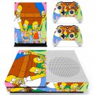 The Simpsons decal skin for Xbox one S Console & Controllers