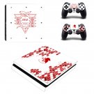 Evangelion decal skin for PS4 Slim Console & Controllers