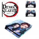 Kimetsu no Yaiba decal skin for PS4 Slim Console & Controllers