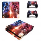 Iron Fist decal skin for PS4 Slim Console & Controllers