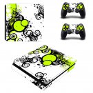 Graffiti decal skin for PS4 Slim Console & Controllers