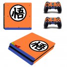 Dragon Ball Z decal skin for PS4 Slim Console & Controllers
