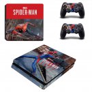 Spiderman decal skin for PS4 Slim Console & Controllers