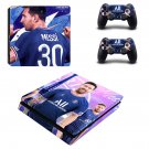 Messi decal skin for PS4 Slim Console & Controllers