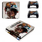 Black ops Cold War decal skin for PS4 Slim Console & Controllers