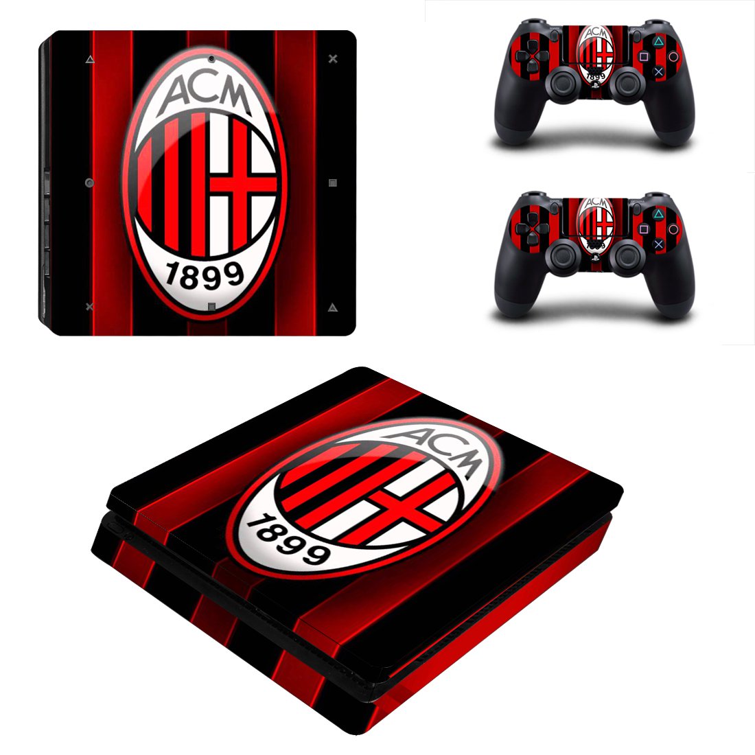 ACM 1899 decal skin for PS4 Slim Console & Controllers
