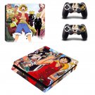 One Piece decal skin for PS4 Slim Console & Controllers