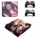 Demon Slayer decal skin for PS4 Slim Console & Controllers