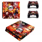 Kimetsu no Yaiba decal skin for PS4 Slim Console & Controllers