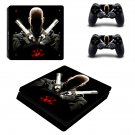 Hitman decal skin for PS4 Slim Console & Controllers