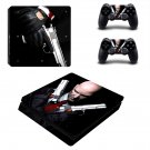 Hitman decal skin for PS4 Slim Console & Controllers