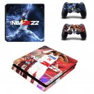 NBA 2K 22 decal skin for PS4 Slim Console & Controllers