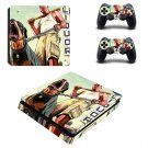 GTA 5 decal skin for PS4 Slim Console & Controllers