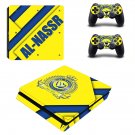 Riyadh Victory FC decal skin for PS4 Slim Console & Controllers