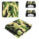 Camouflage decal skin for PS4 Slim Console & Controllers