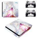 Anime decal skin for PS4 Slim Console & Controllers