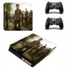 The Walking Dead decal skin for PS4 Slim Console & Controllers