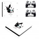 Gundam decal skin for PS4 Slim Console & Controllers