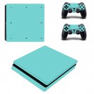 Solid Color decal skin for PS4 Slim Console & Controllers