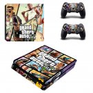 GTA 5 decal skin for PS4 Slim Console & Controllers