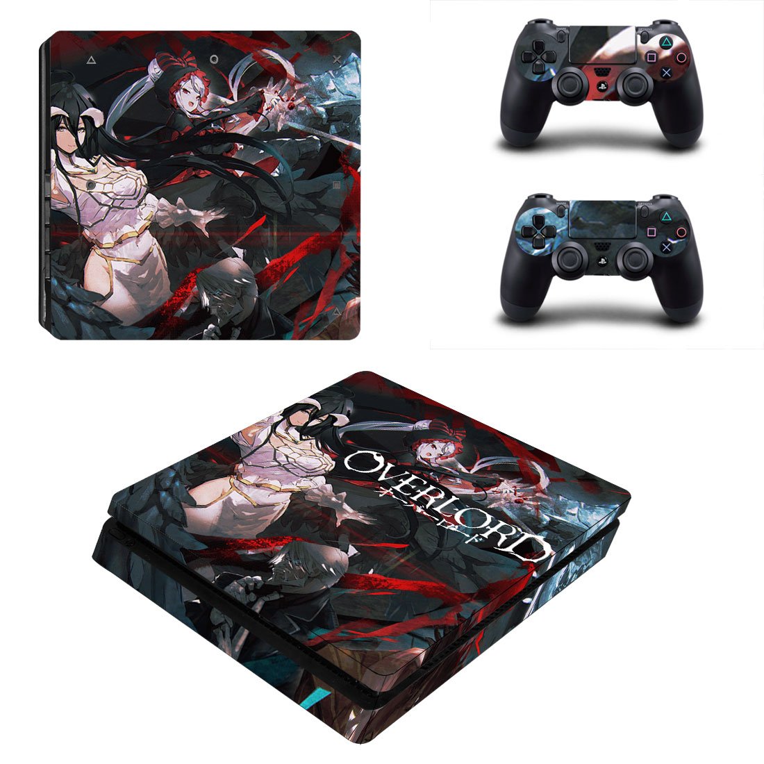 Overlord decal skin for PS4 Slim Console & Controllers