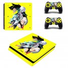 Cyberpunk Edgerunners decal skin for PS4 Slim Console & Controllers