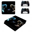 Mortal Kombat decal skin for PS4 Slim Console & Controllers