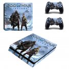 God of War Ragnarok decal skin for PS4 Slim Console & Controllers