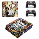 GTA 5 decal skin for PS4 Pro Console & Controllers