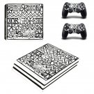 Graffiti decal skin for PS4 Pro Console & Controllers