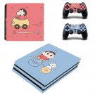 Crayon Shin-chan decal skin for PS4 Pro Console & Controllers