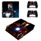 Ironman decal skin for PS4 Pro Console & Controllers