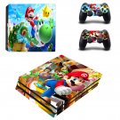 Super Mario decal skin for PS4 Pro Console & Controllers