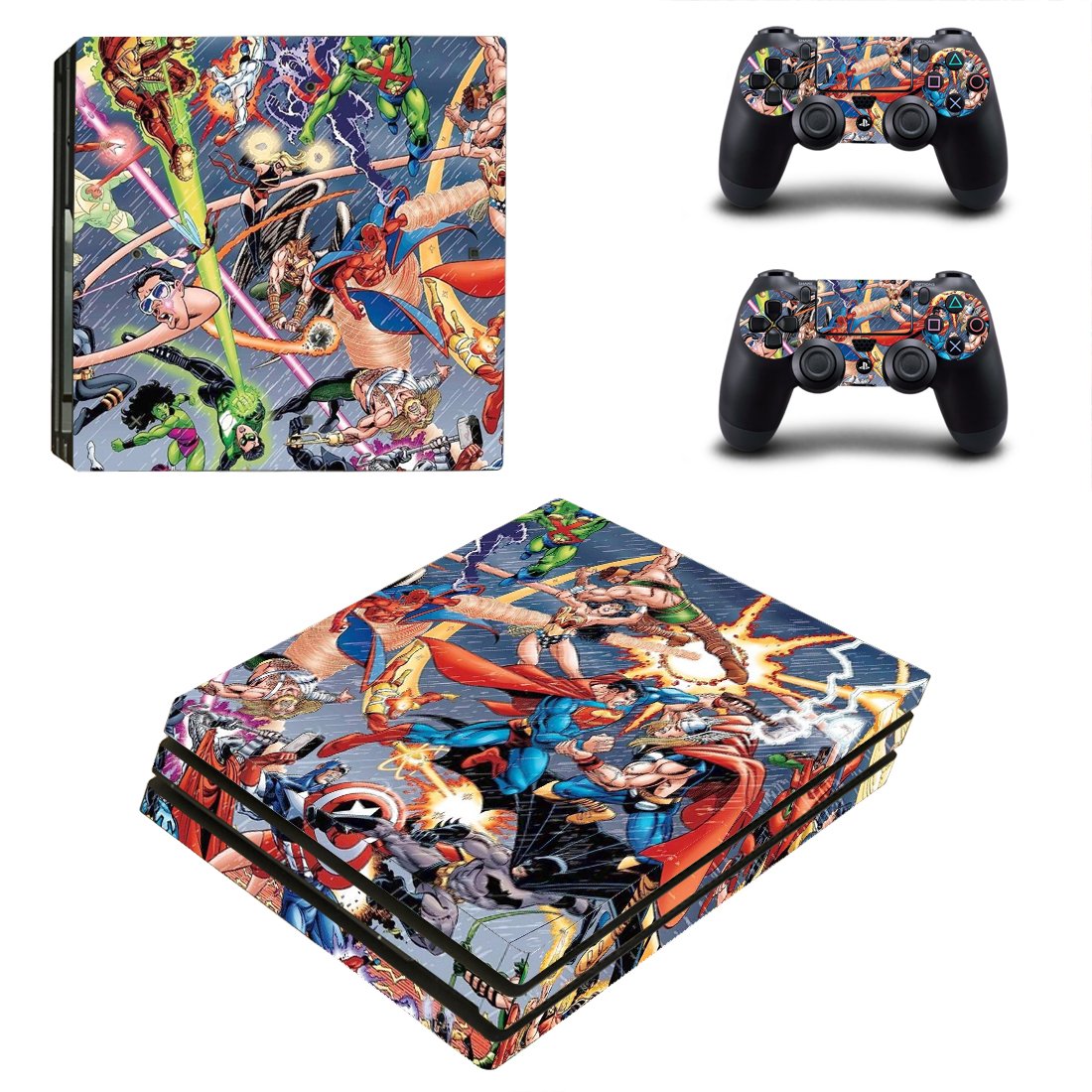 The Avengers decal skin for PS4 Pro Console & Controllers