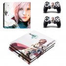 Final Fantasy 13 decal skin for PS4 Pro Console & Controllers