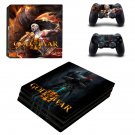 God of War decal skin for PS4 Pro Console & Controllers