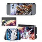 Attack on Titan decal skin for Nintendo Switch Console & Controllers