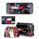 NBA 2K22 decal skin for Nintendo Switch Console & Controllers