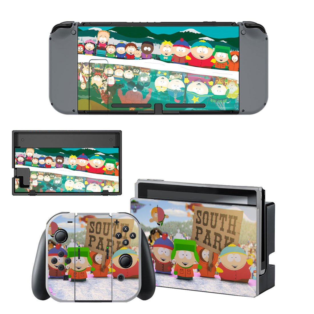 South Park decal skin for Nintendo Switch Console & Controllers