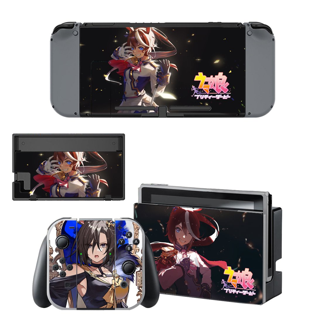 Umamusume Pretty Derby decal skin for Nintendo Switch Console & Controllers