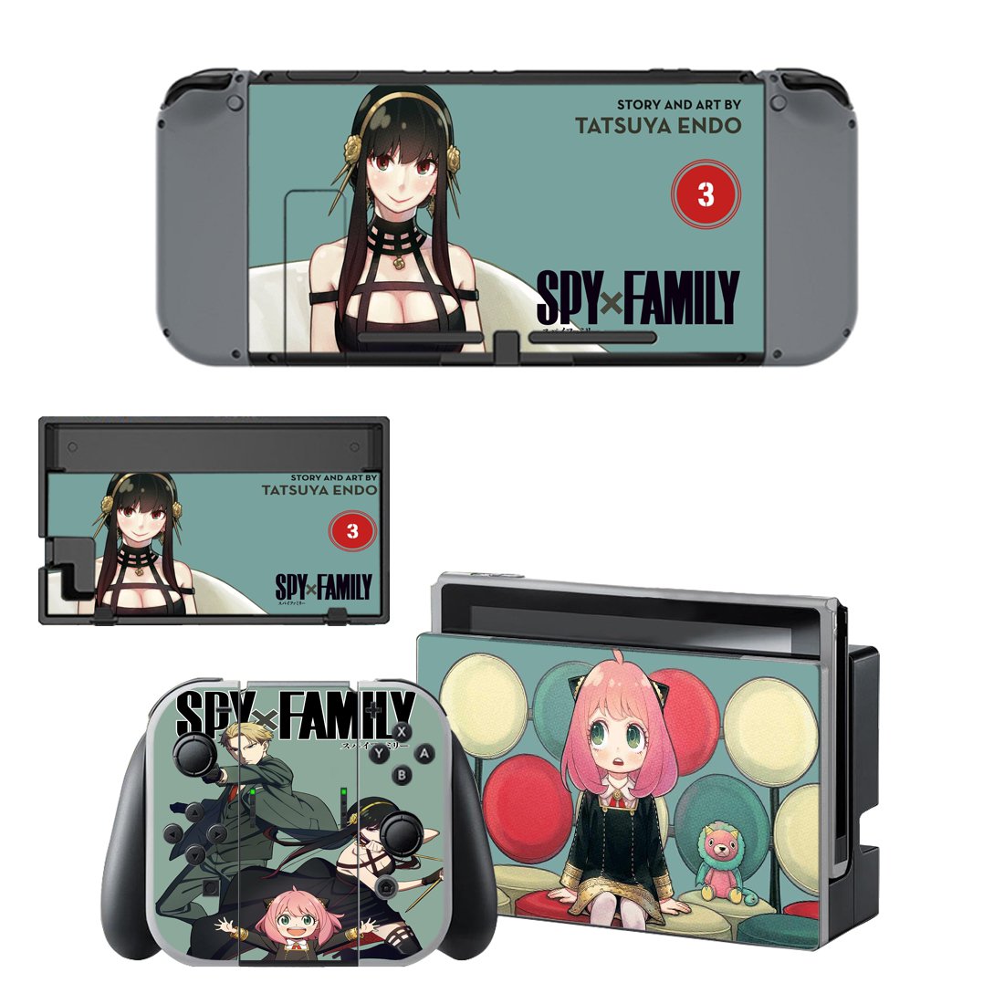 Spy Play House decal skin for Nintendo Switch Console & Controllers