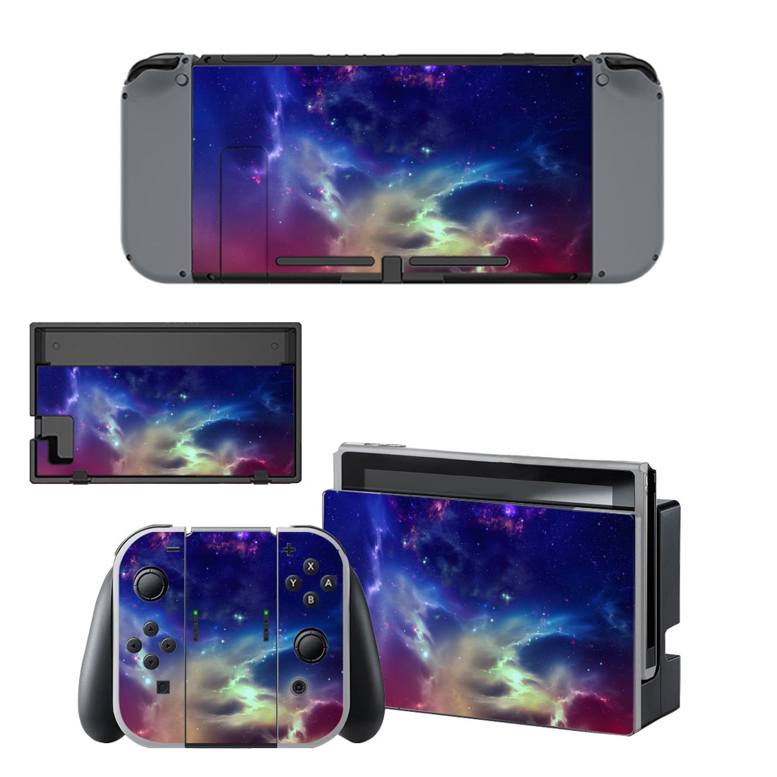 Space Universe decal skin for Nintendo Switch Console & Controllers