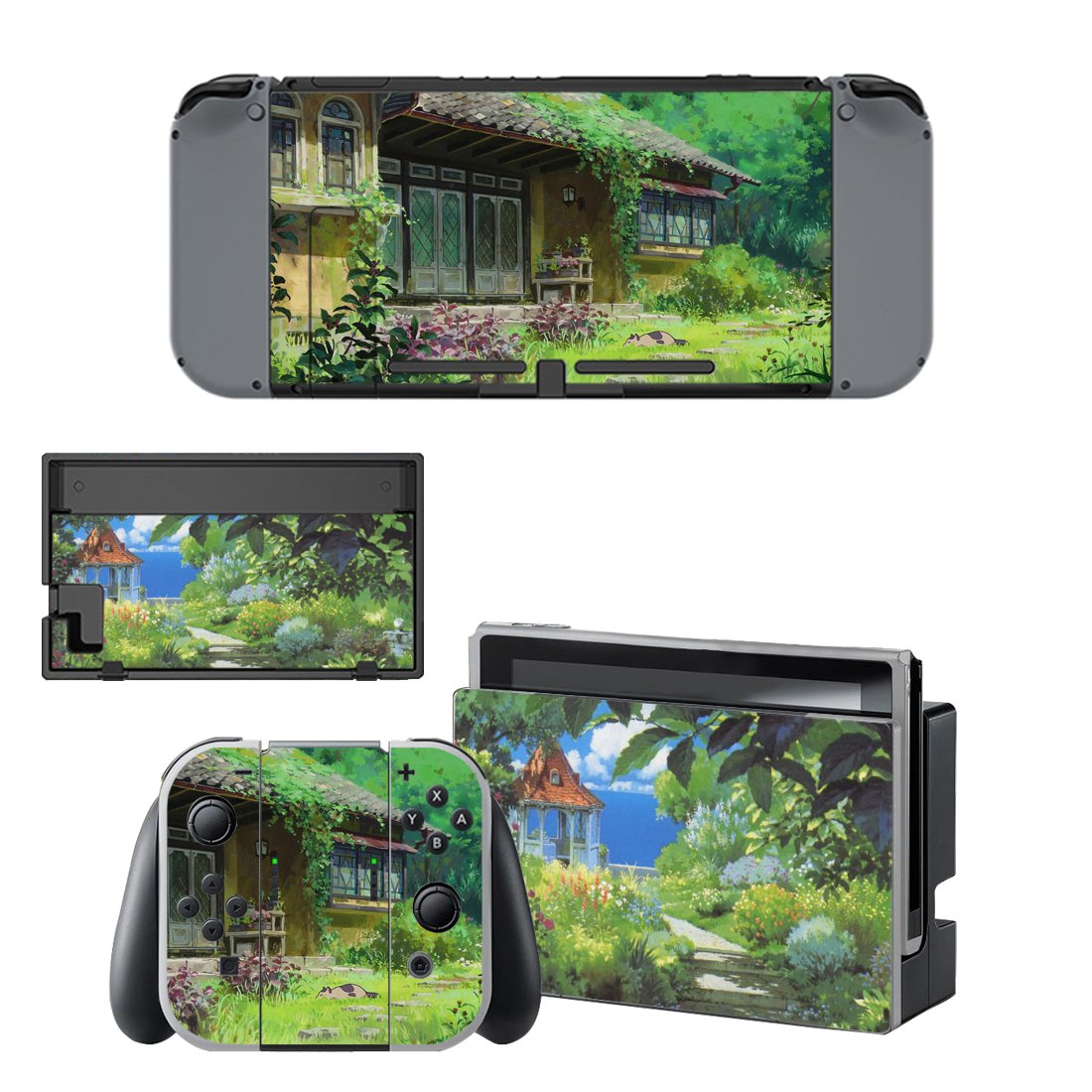 Nature Scene decal skin for Nintendo Switch Console & Controllers