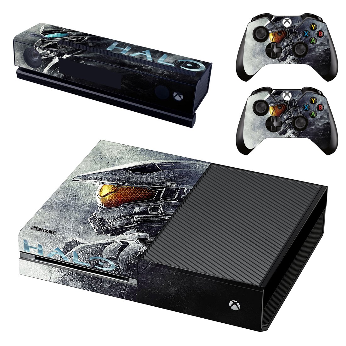 Halo decal skin for Xbox one Console & Controllers